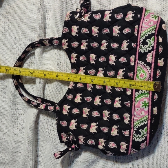 ⭐VERA BRADLEY (Retired spring 2007) PINK ELEPHANTS Sherry tote Magnetic … - Picture 7 of 8